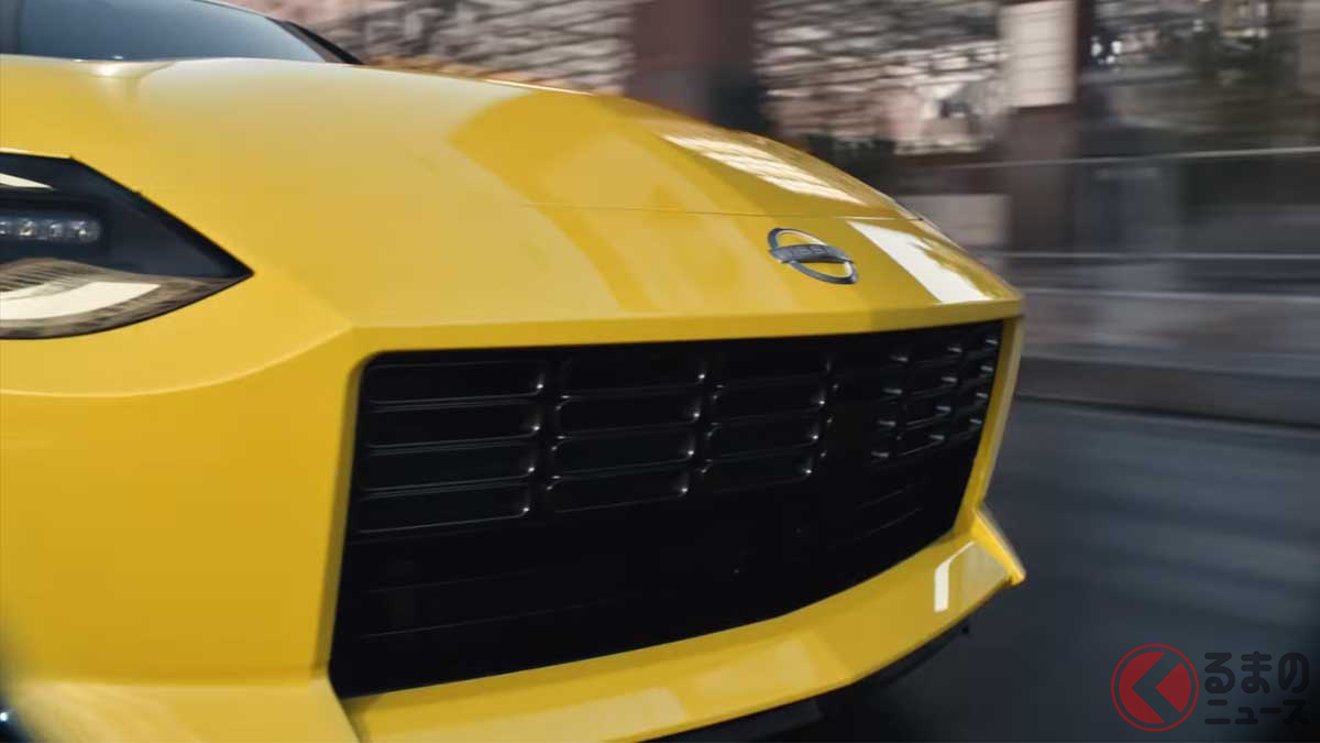 動画「The New Nissan」のワンシーン