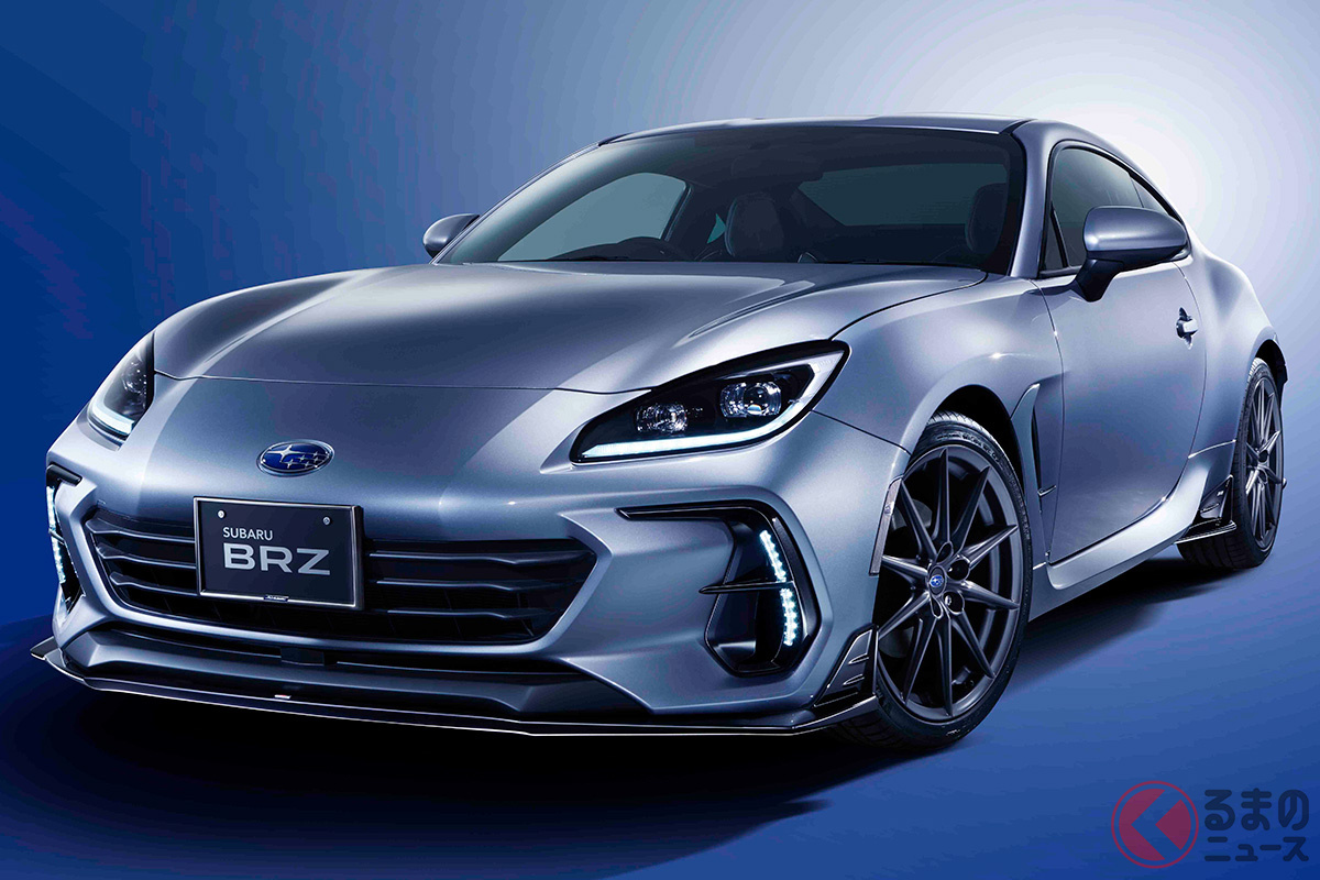 スバル新型 Brz のカスタム仕様が早くも公開 Stiパーツでピュアfrスポーツはどう進化する くるまのニュース スバル新型 Brz のカスタム仕様が早くも公開 Stiパーツでピュアfrスポーツはどう進化する くるまのニュース