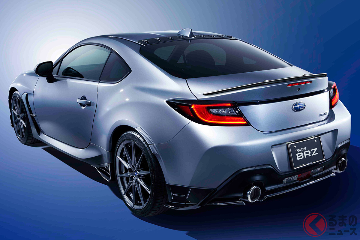 スバル新型 Brz のカスタム仕様が早くも公開 Stiパーツでピュアfrスポーツはどう進化する くるまのニュース スバル新型 Brz のカスタム仕様が早くも公開 Stiパーツでピュアfrスポーツはどう進化する くるまのニュース