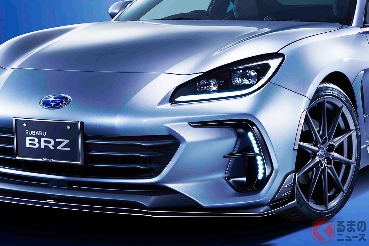 スバル新型 Brz のカスタム仕様が早くも公開 Stiパーツでピュアfrスポーツはどう進化する くるまのニュース スバル新型 Brz のカスタム仕様が早くも公開 Stiパーツでピュアfrスポーツはどう進化する くるまのニュース