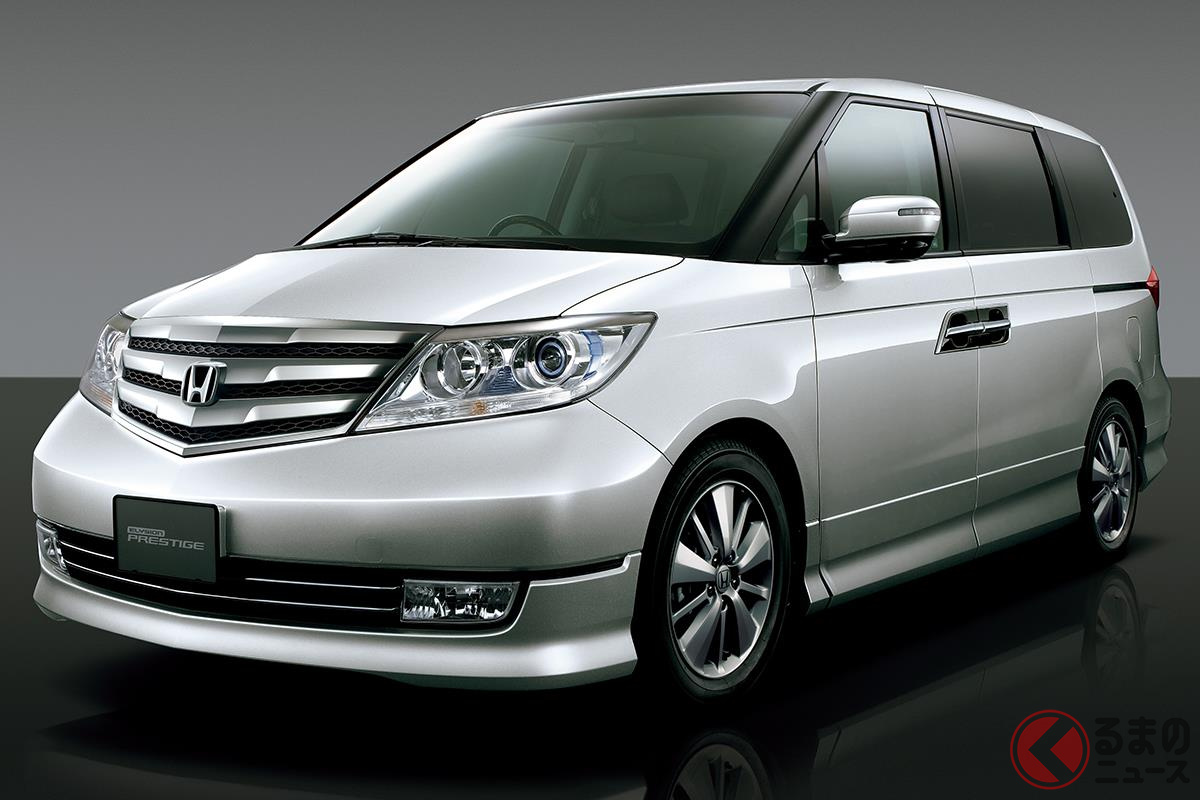 ライバルよりハイパワーなエンジンで差をつけた「エリシオン プレステージ」