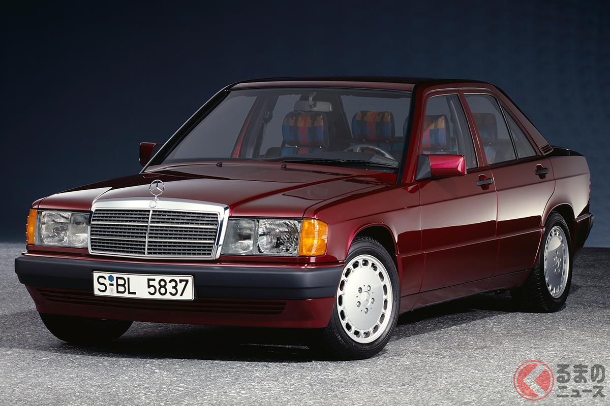 エントリーモデルながらデザインや走りが高く評価された「190シリーズ」