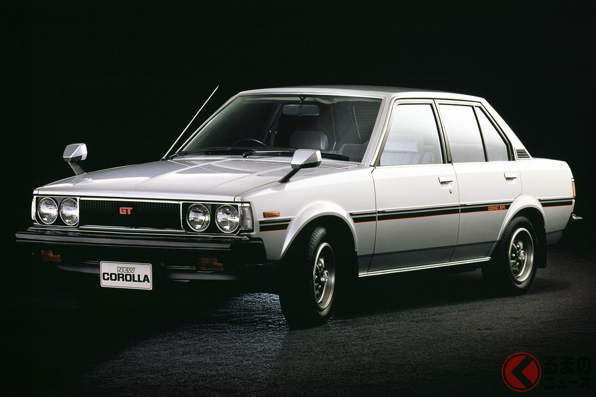 まさに漢のクルマといえる「2T-G型」エンジン搭載の「TE71型 カローラ 1600GT」