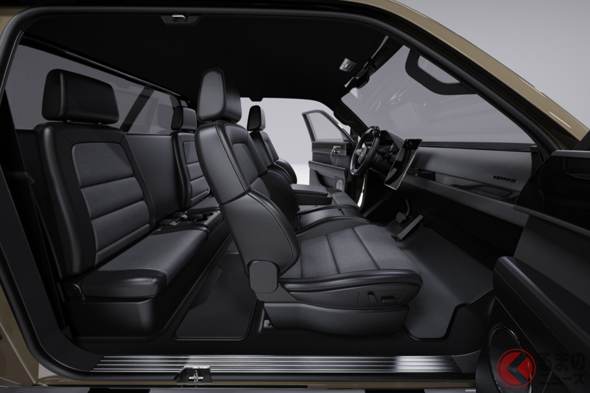 テントに合体 車中泊できるレトロ新型ev ウルフプラス 米国で発表 ゴツさ以外の特徴は くるまのニュース テントに合体 車中泊できるレトロ新型ev ウルフプラス 米国で発表 ゴツさ以外の特徴は くるまのニュース