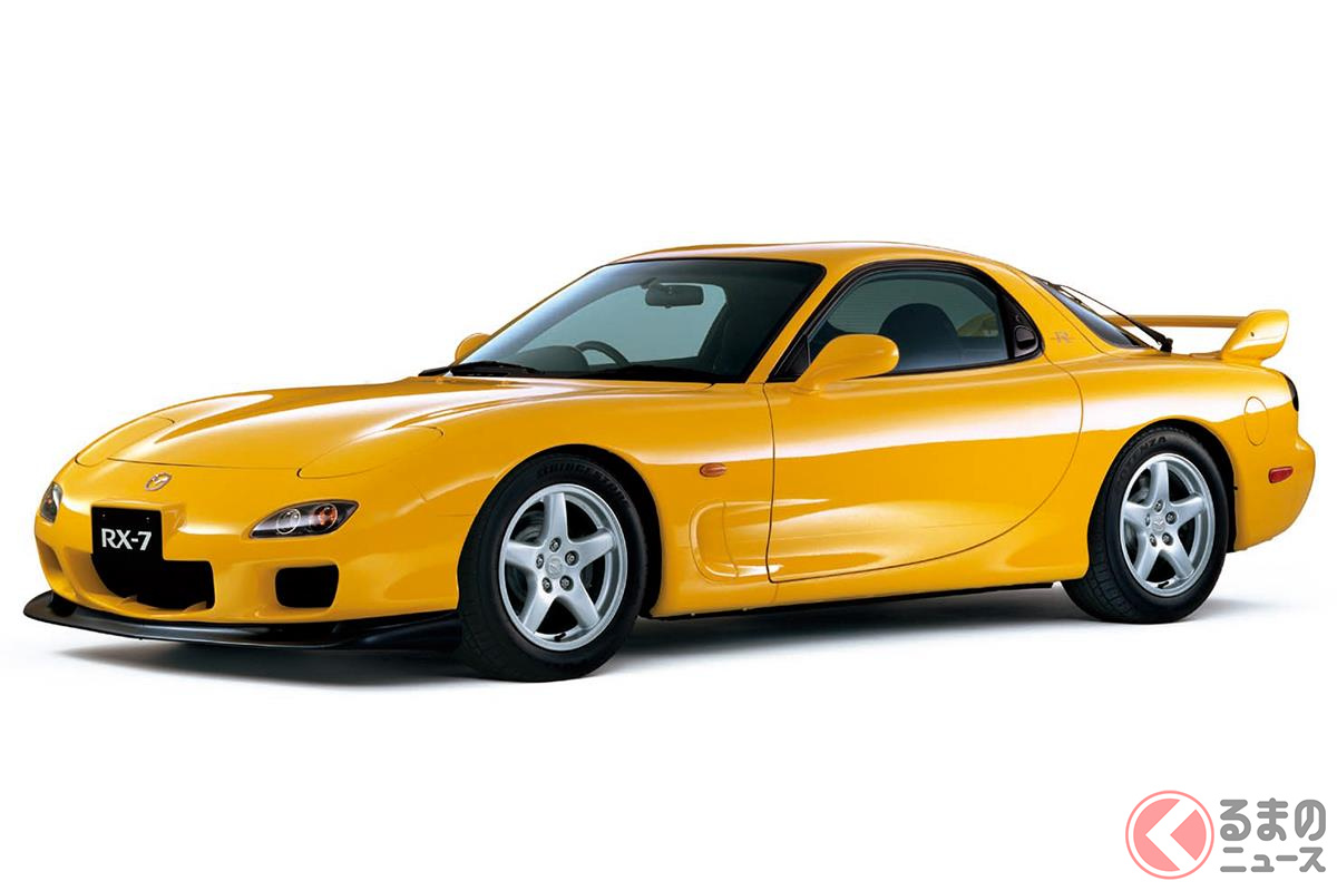 ハイパワーなロータリーエンジンを搭載したピュアスポーツカー「FD3S型 RX-7」