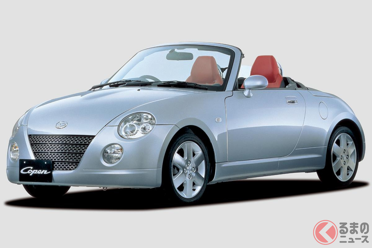 軽自動車で最後の4気筒エンジン車だった初代「コペン」