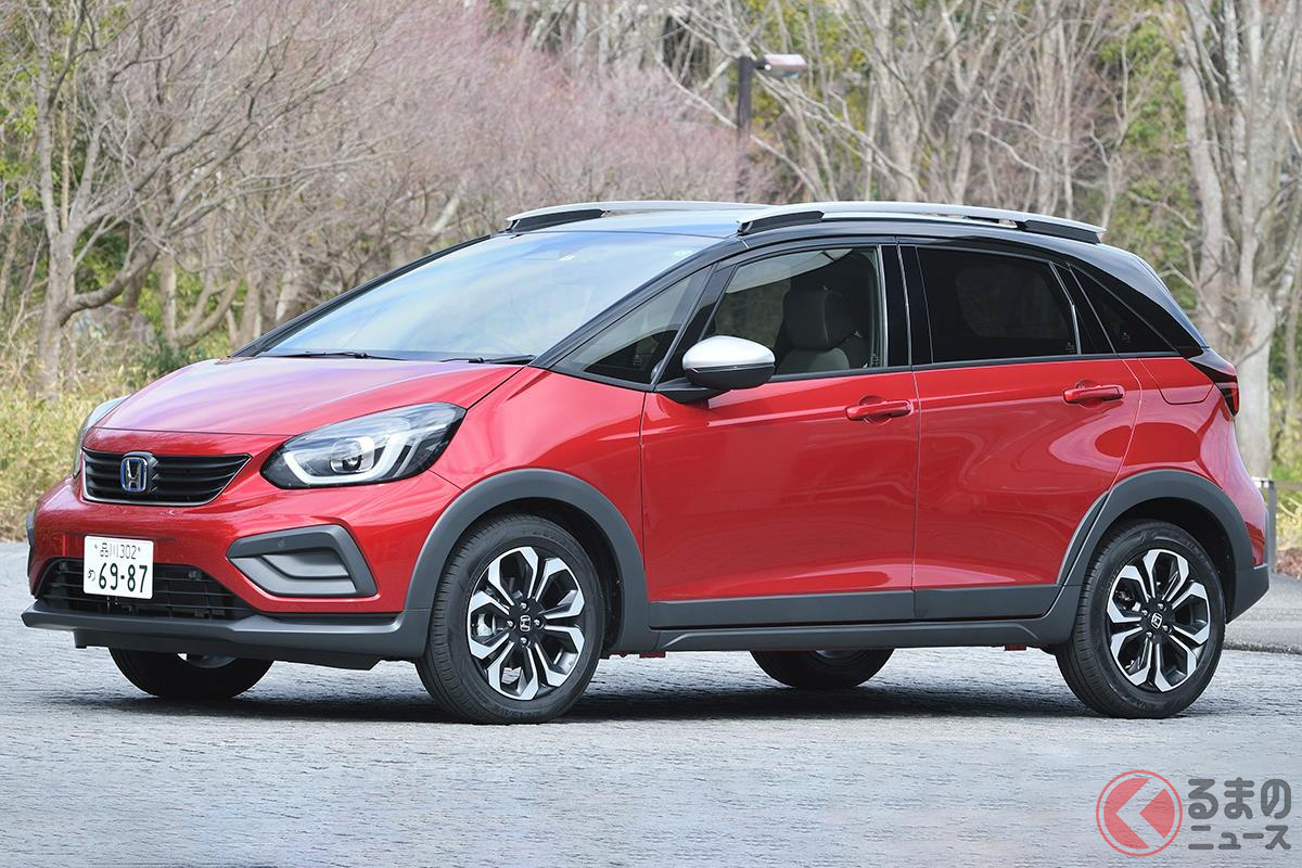 SUV風味なコンパクトカーのなかでも意外と本格派の「フィット クロスター」