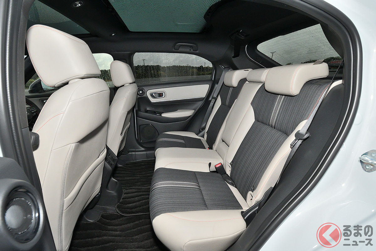 新型ヴェゼルではあえて後席リクライニング機能を採用しなかった?
