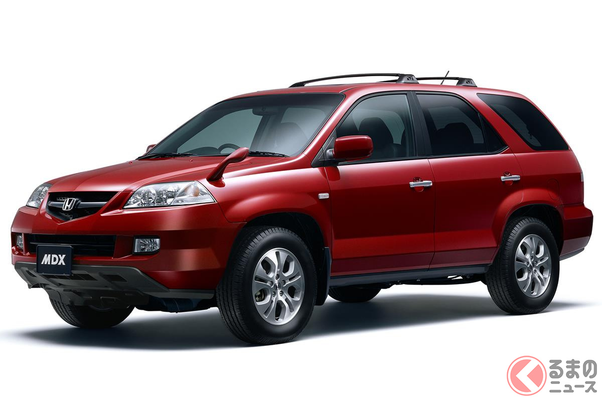 巨大なボディは迫力があるものの使い勝手はイマイチだった「MDX」