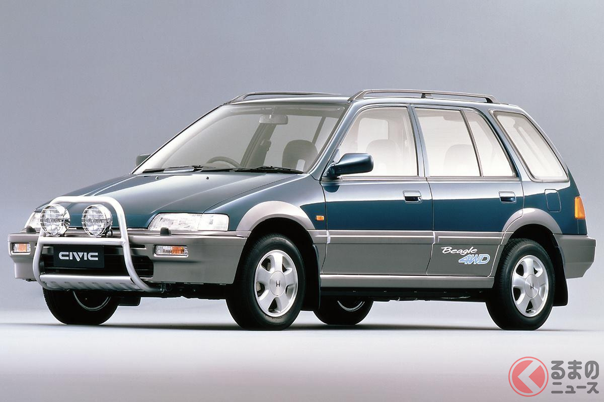 本来はつなぎ役だったはずが異例のヒット車となった「シビックシャトル ビーグル」