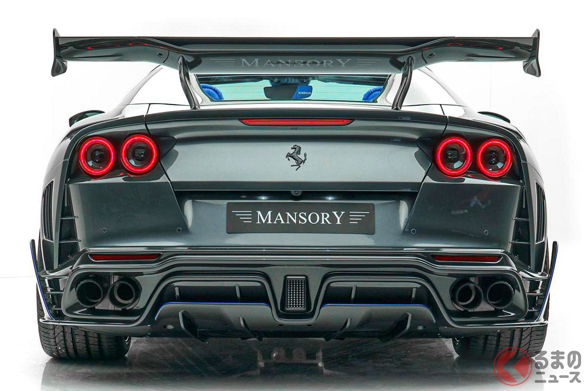 フェラーリ「812GTS」をベースにマンソリーがカスタムした「スタローン(Stallone)GTS」