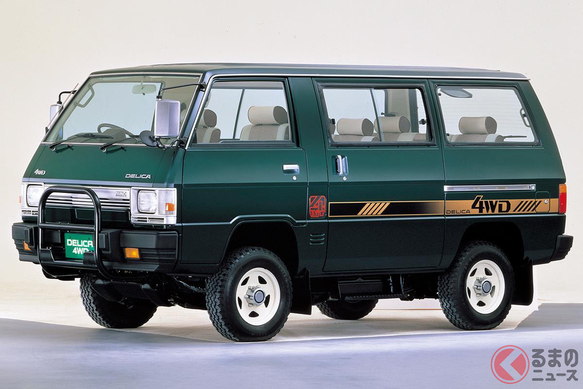 ミニバンながら本格的なクロカン車という新ジャンルを確立した初代「デリカ スターワゴン4WD」
