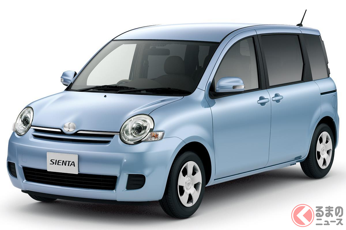 生産終了後にまさかの復活を遂げることになった初代「シエンタ」