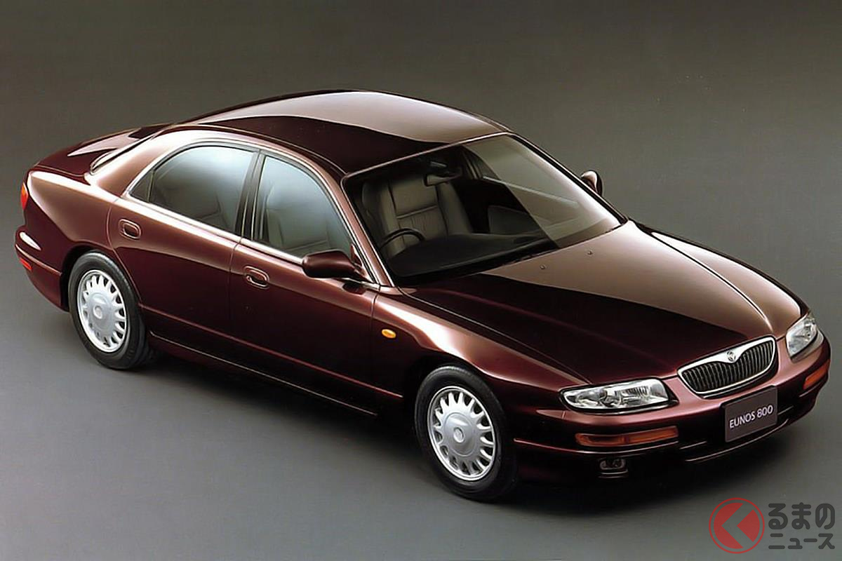 気合の入ったエンジンだったけど出た時期が悪かった「ユーノス800」