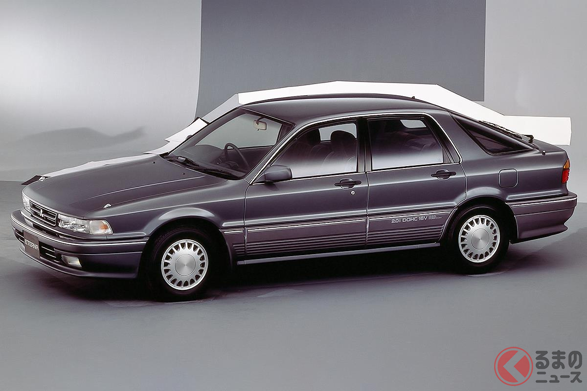 「ギャラン」の派生車として高性能モデルもラインナップした「エテルナ」