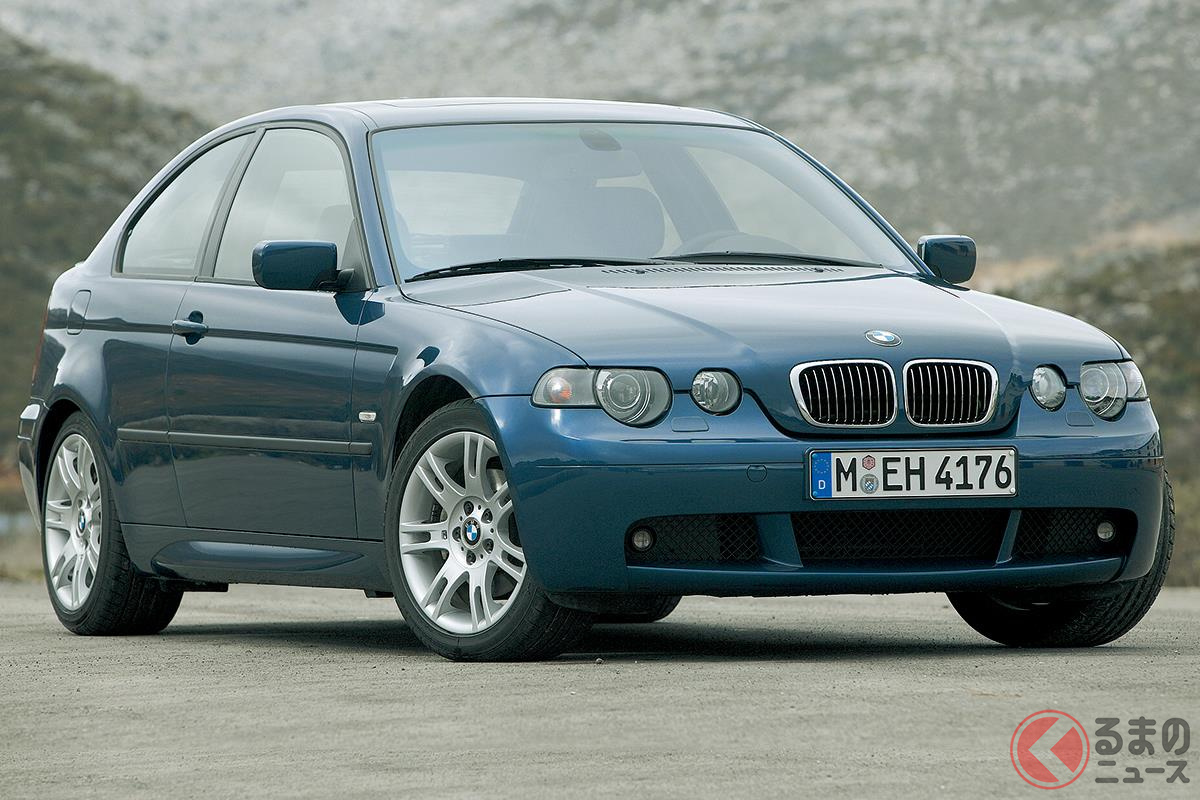 専用デザインとなったフロントフェイスも賛否が分かれた2代目「3シリーズti コンパクト」