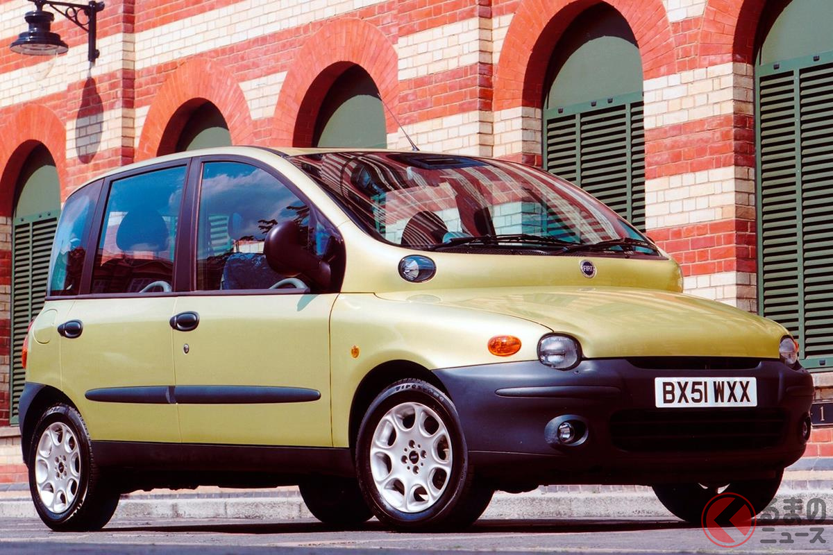 「醜いクルマ」と酷評されてしまった「ムルティプラ」