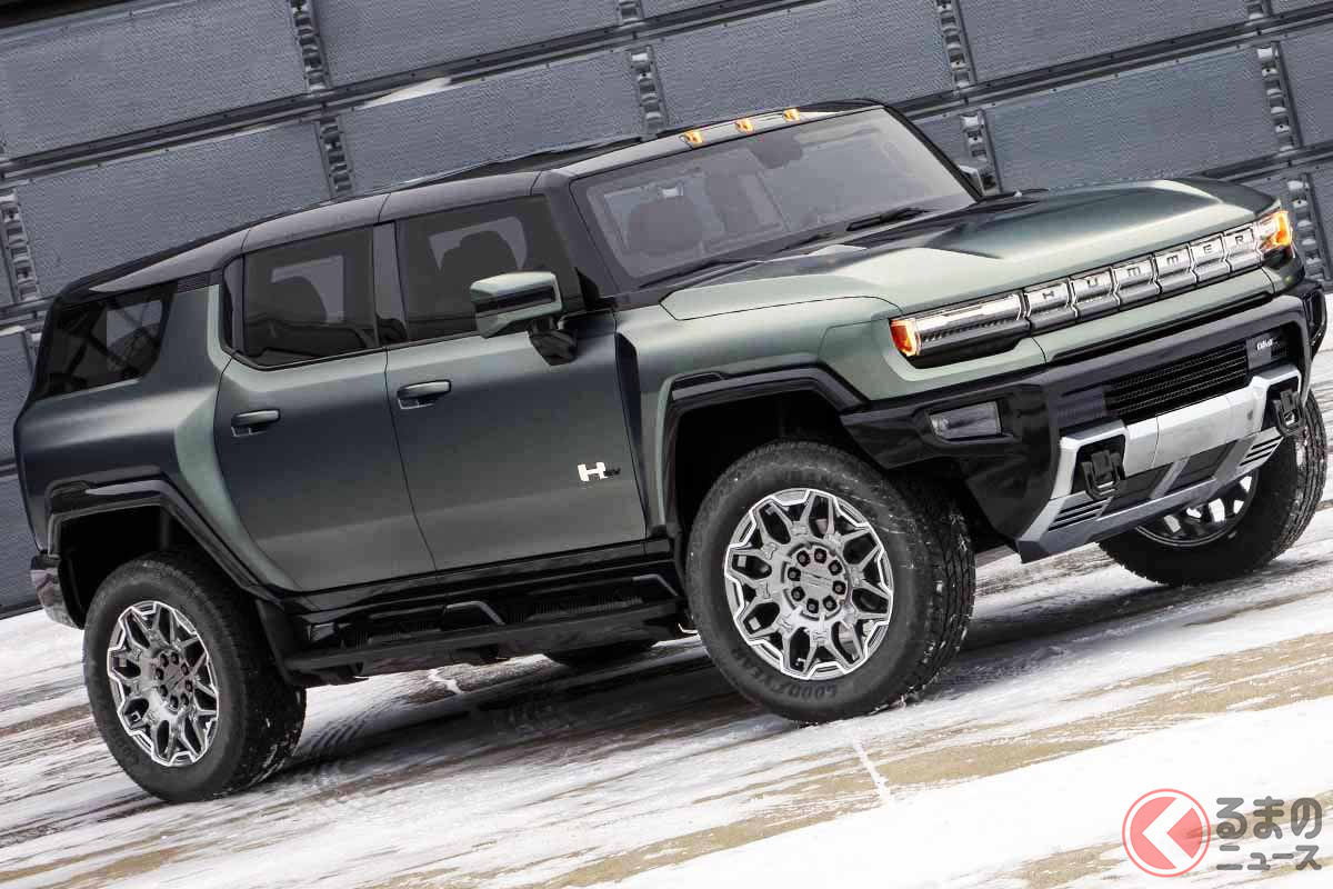 新型「ハマーEV SUV」