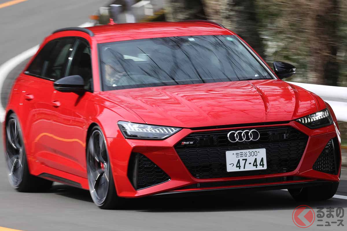 アウディ改良新型「RS6アバント」の走り