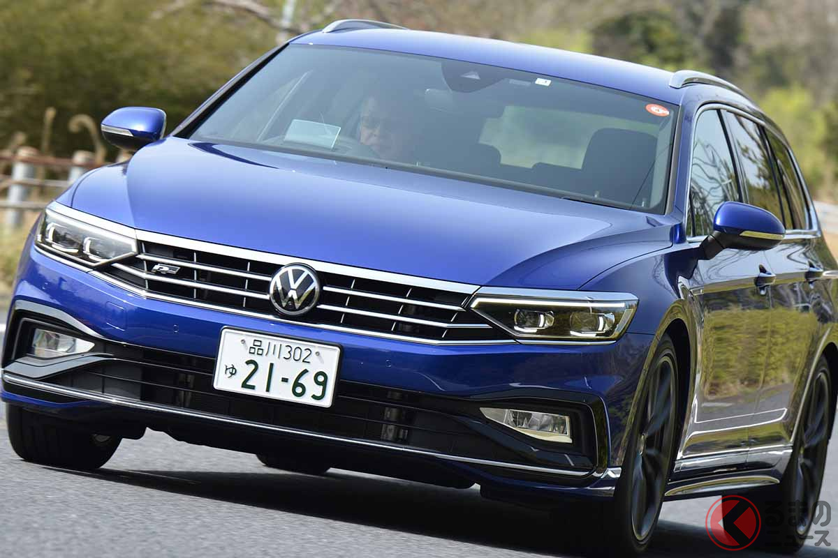 VW新型「パサートヴァリアント TDI Rライン」の走り