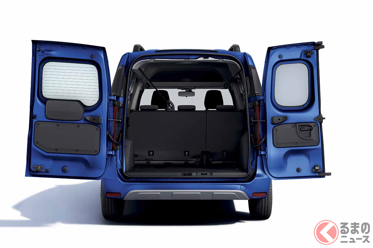 ルノー新型「エクスプレス」は現行カングーのように観音開きのリアドアを採用