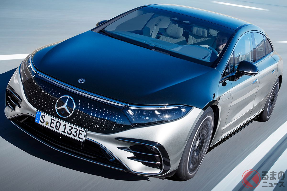 メルセデス・ベンツ「EQS」のテスト風景