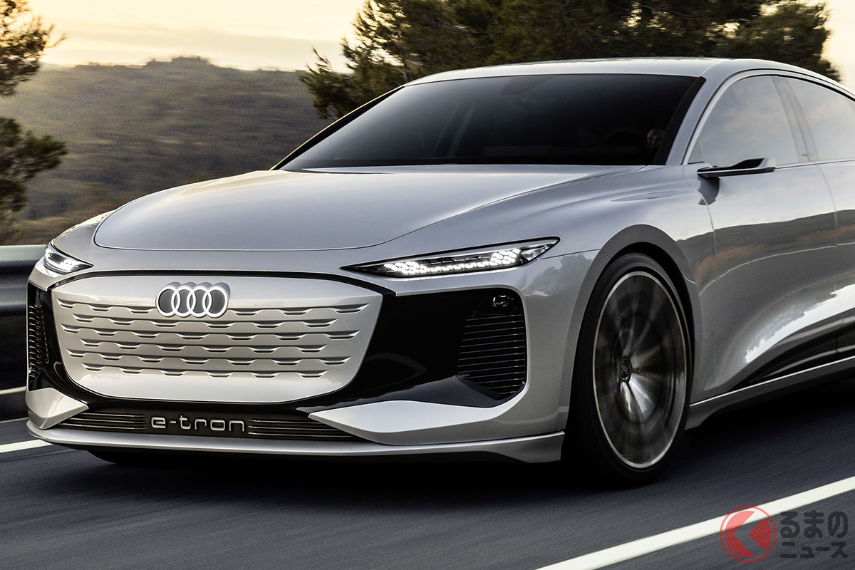 アウディのプレミアムEVセダン「A6 e-tronコンセプト」の走り