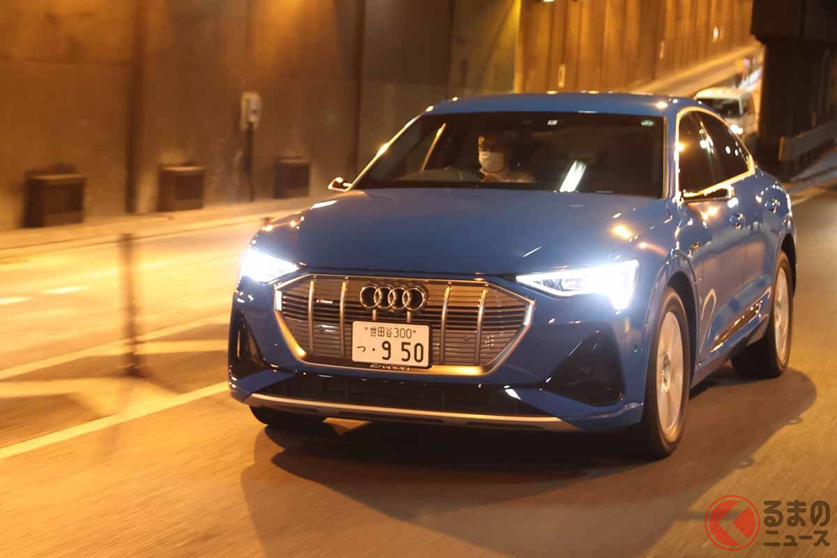 アウディのSUV型EV「e-tronスポーツバック」の走り
