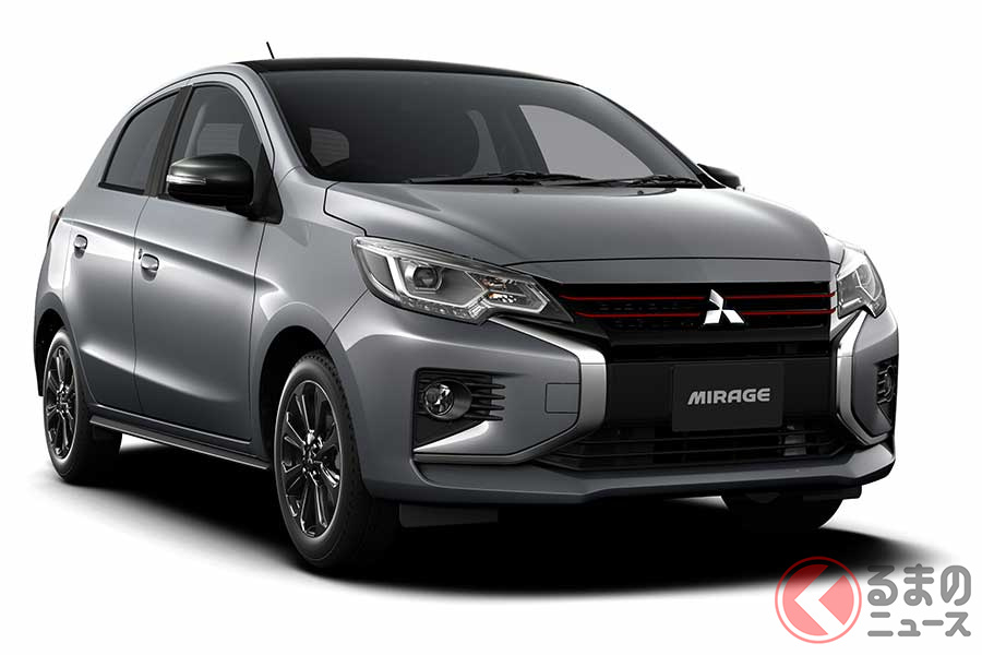三菱「ミラージュBLACK Edition」