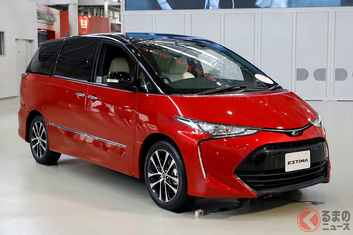 トヨタの3代目「エスティマ」。