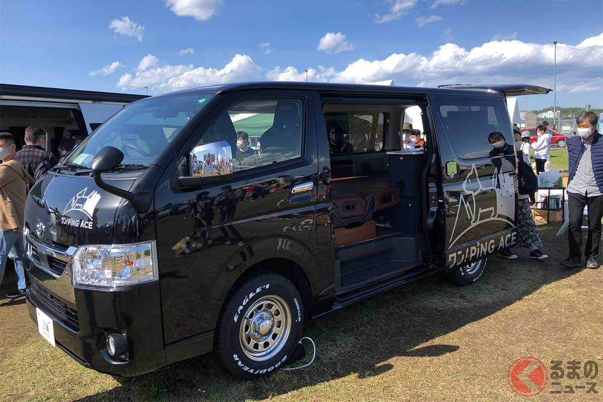 ついにトヨタもキャンピングカーに本気 愛犬家向け ワンピングエース 5月発売決定 くるまのニュース ついにトヨタもキャンピングカーに本気 愛犬家向け ワンピングエース 5月発売決定 くるまのニュース