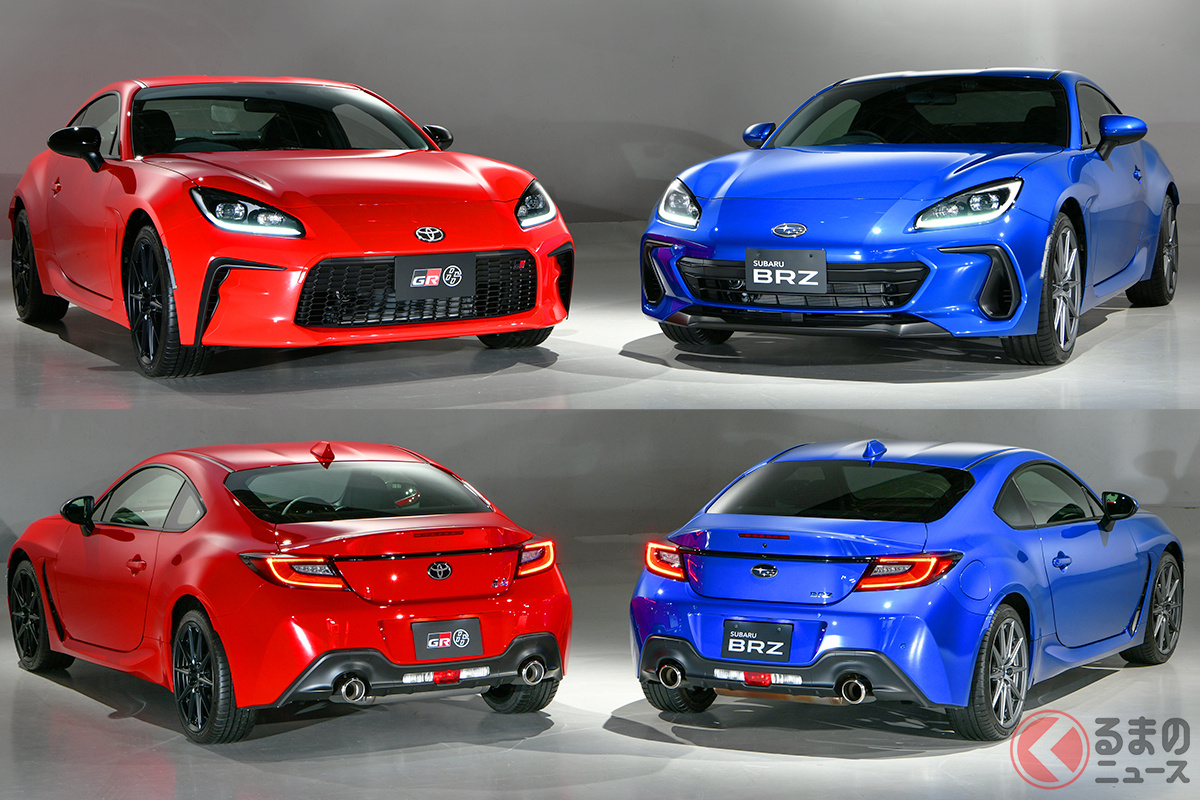 新型GR86／新型BRZが日本で初公開！ ユーザーの反響は意外にも…「購入しない」人多い？