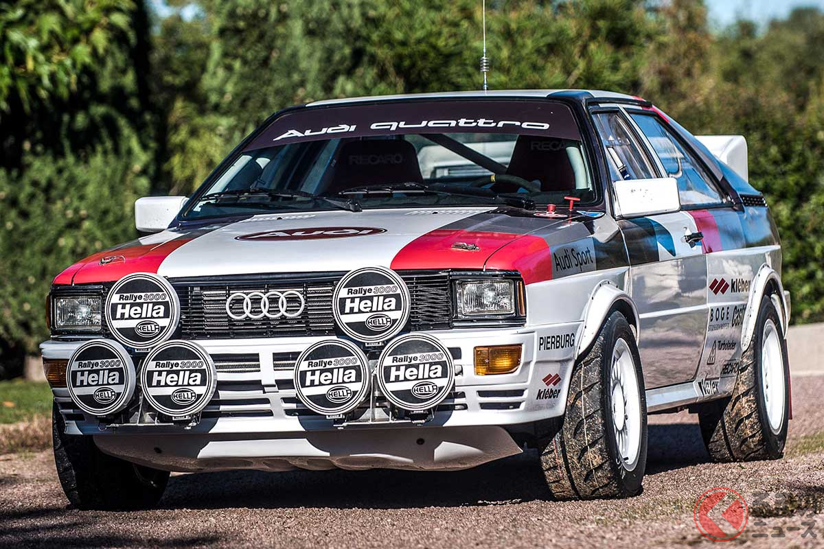 国際格式のクラシックラリーなどにも参戦可能なアウディ「クワトロ・グループ4」(C)2020 Courtesy of RM Sotheby's