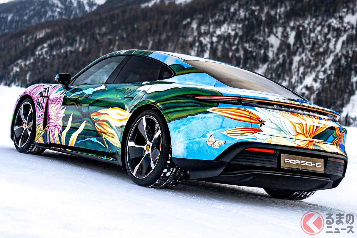 リチャード・フィリップスにとっては2台目となるポルシェのアートカー(C)2021 Courtesy of RM Sotheby's