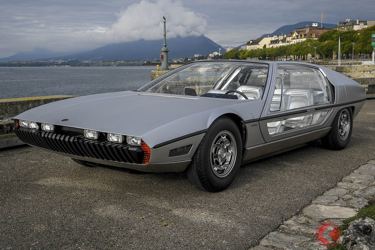 ランボルギーニとカロッツェリア・ベルトーネがコラボレーションして開発・一品製作したデザインスタディのランボルギーニ「マルツァル」