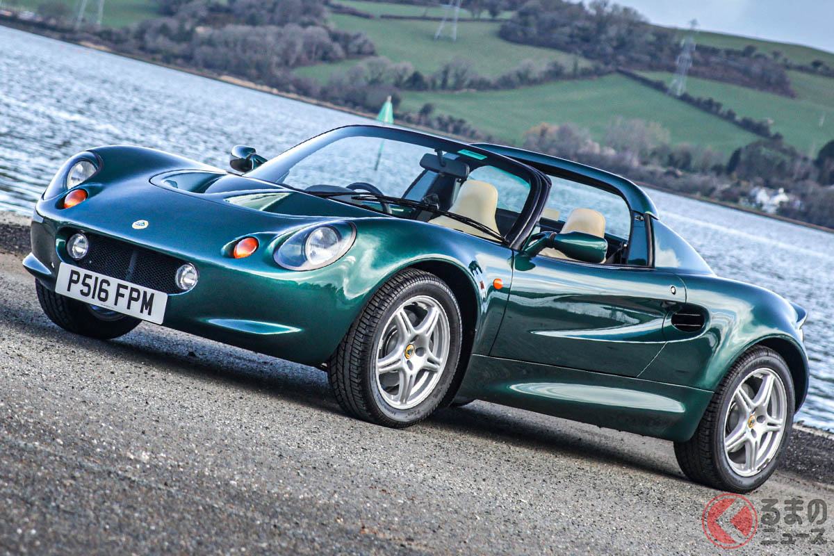 生産終了したロータス「エリーゼ」のごく初期モデルの新車同然コンディションの個体がオークションに出品された(C)2021 Courtesy of RM Sotheby's