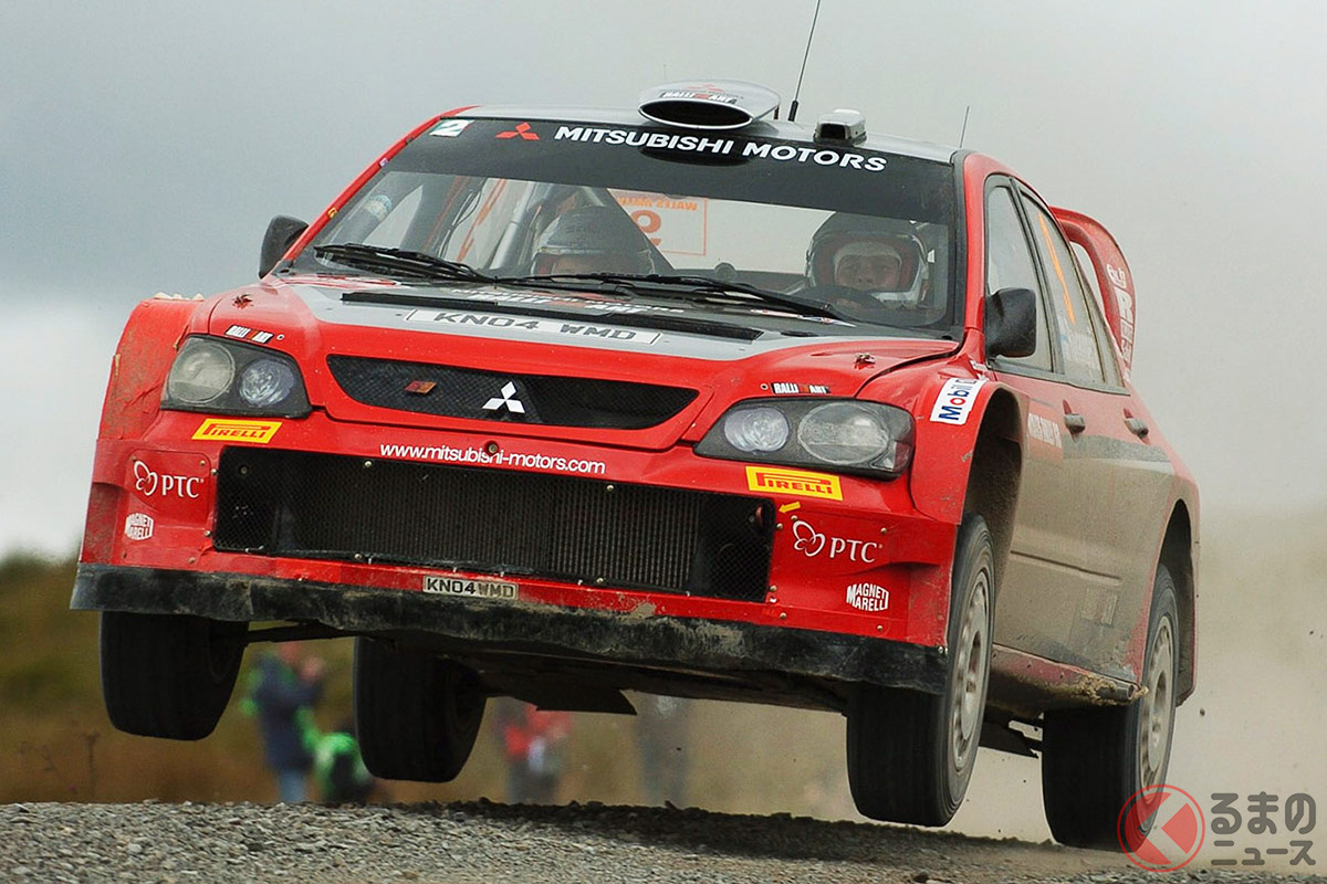 11年ぶりに「ラリーアート」ブランドの復活を明言した三菱(画像は往年のモータースポーツ参戦車)