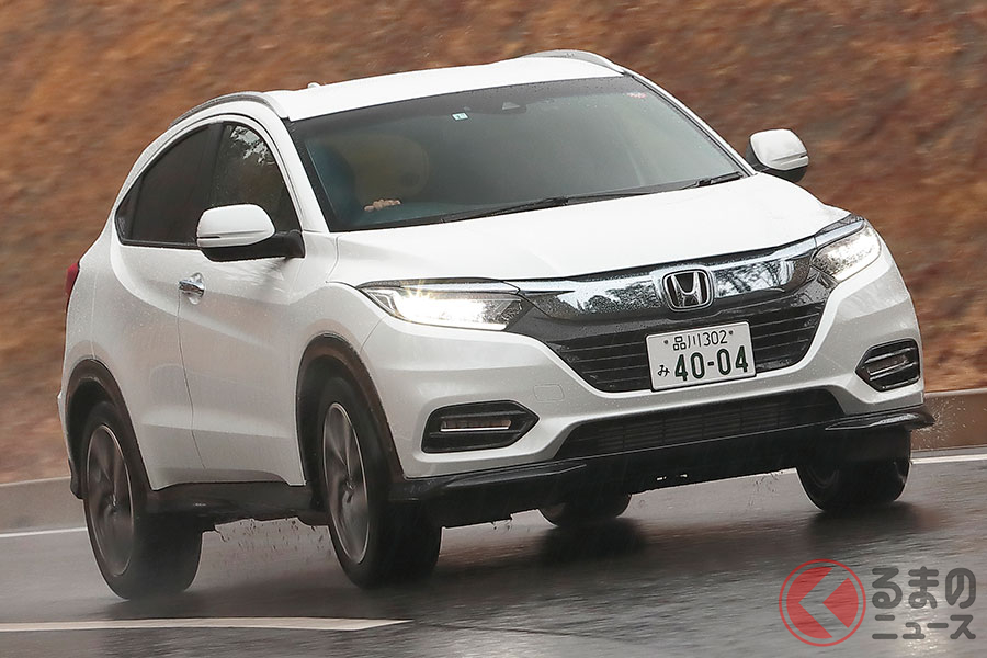 現行ヴェゼルのターボ車。走りの面では貴重な存在といえる。