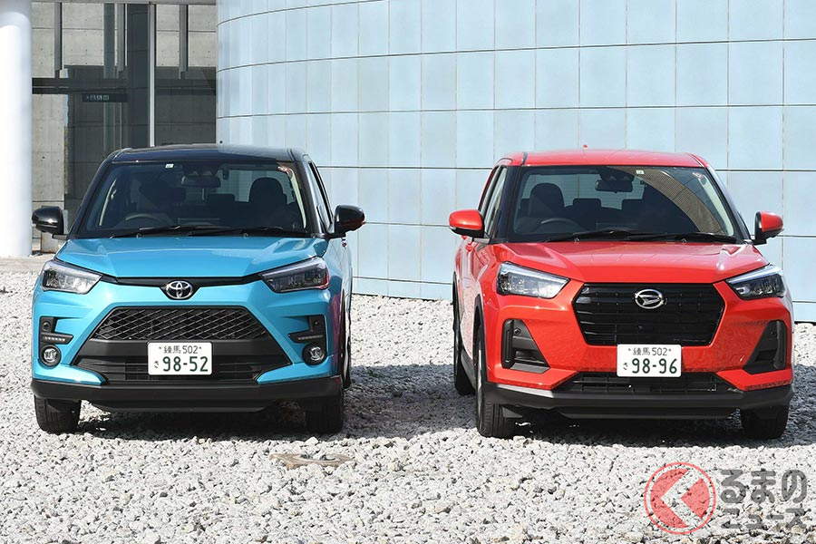 ダイハツが企画・製造するトヨタ「ライズ」と「ロッキー」