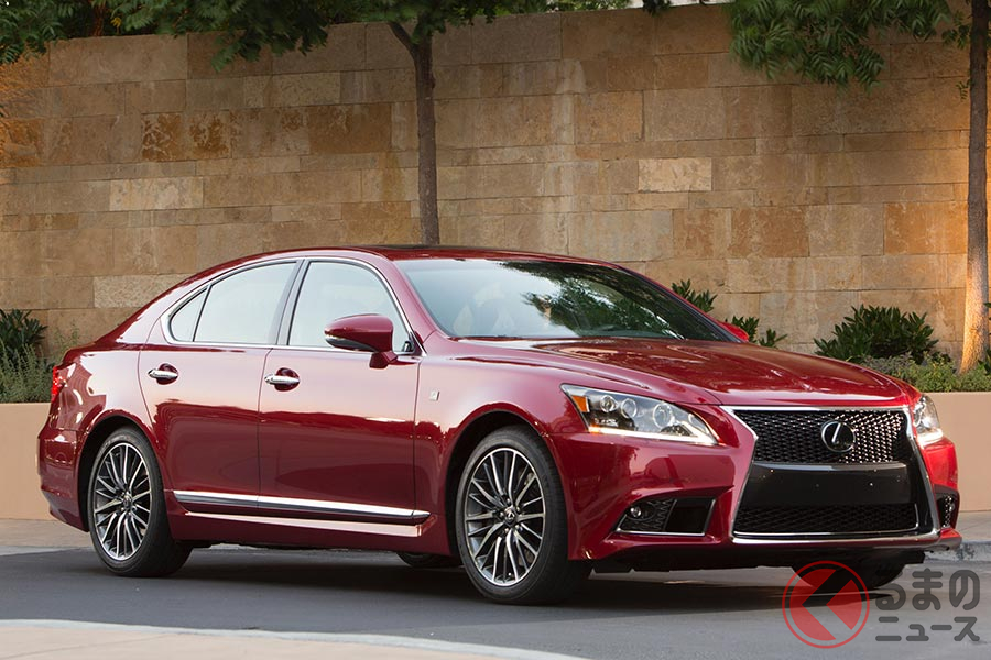 レクサス4代目「LS Fスポーツ」(北米仕様)