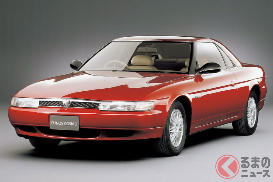 バブルの申し子として名高いクーペの「コスモ」