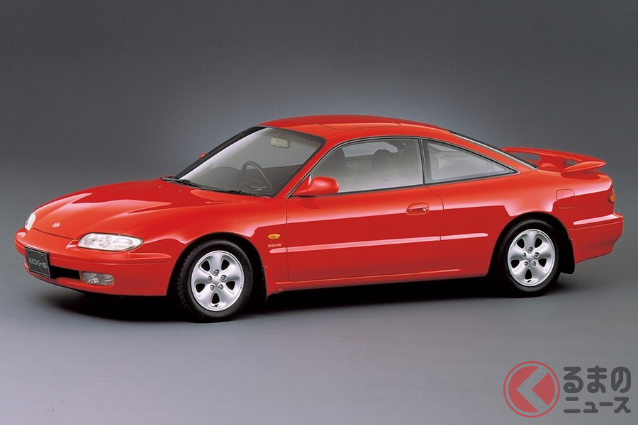 伸びやかで美しいフォルムの2ドアクーペ「MX-6」