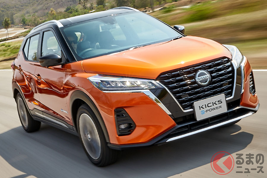 タイで発表された日産新型「キックスe-POWER」(タイ仕様)