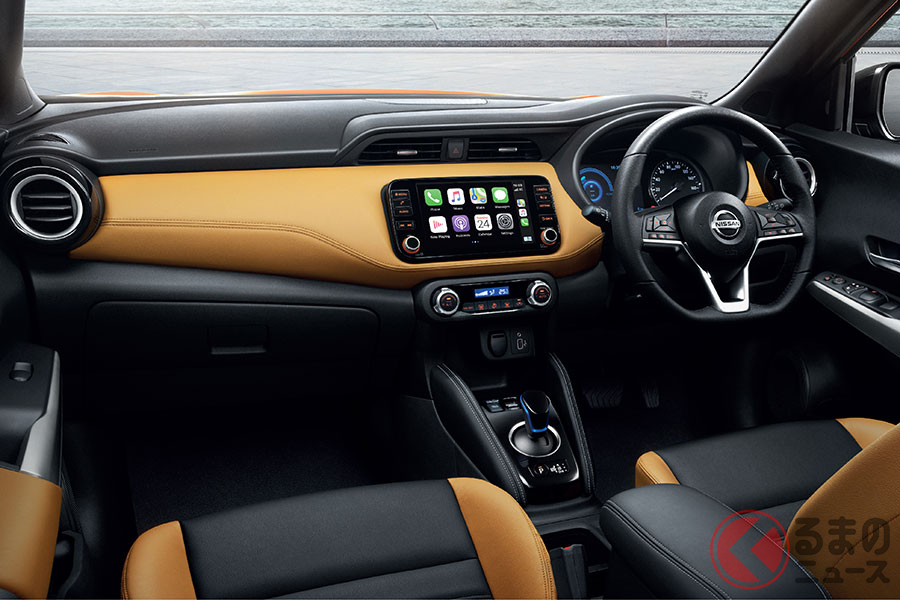 日産新型「キックスe-POWER」の内装(タイ仕様)