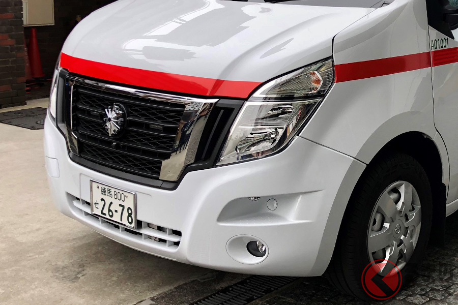 日産が製作したEV救急車