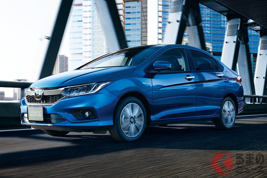 ホンダのエントリーセダンとしてラインナップされていた「グレイス」