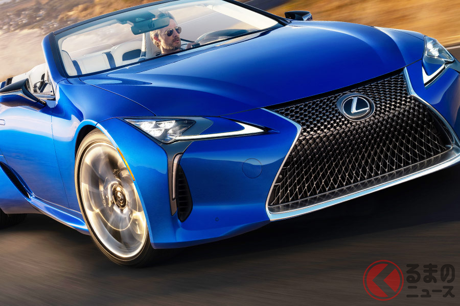 2020年夏発売予定のレクサス新型「LC500コンバーチブルモデル」