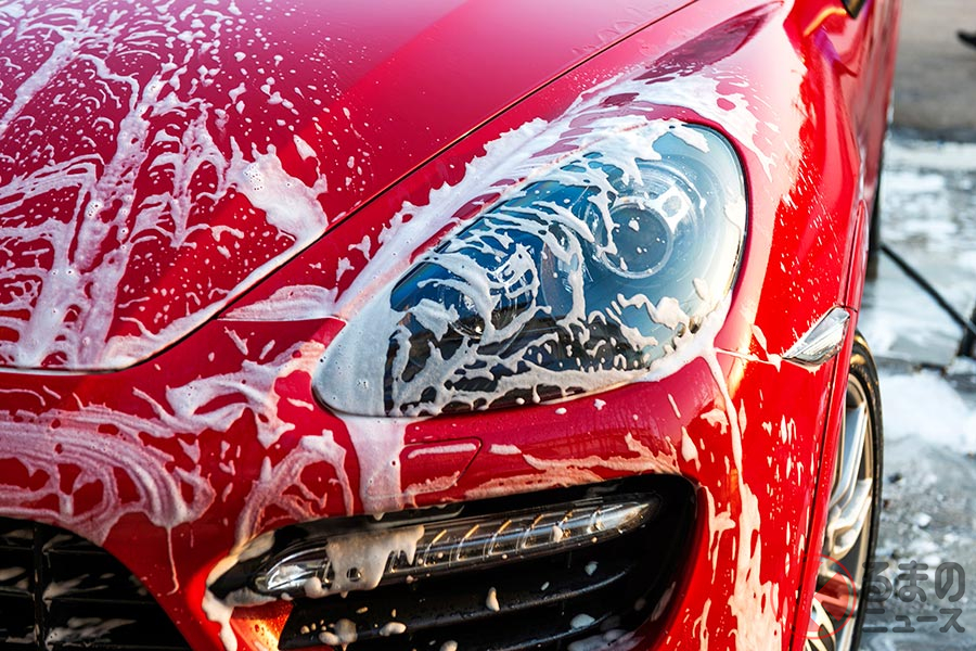 自分で洗うとクルマへの愛着も増す