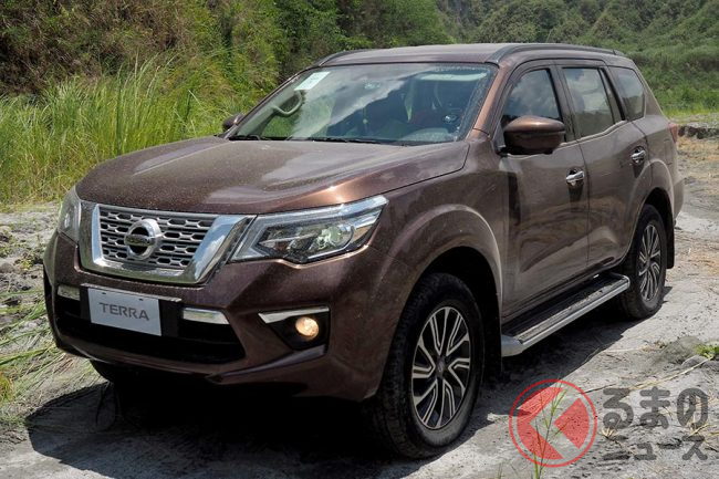 ワイルド系イケメン 日産のフレームsuv テラ はタフなデザインが素敵 くるまのニュース