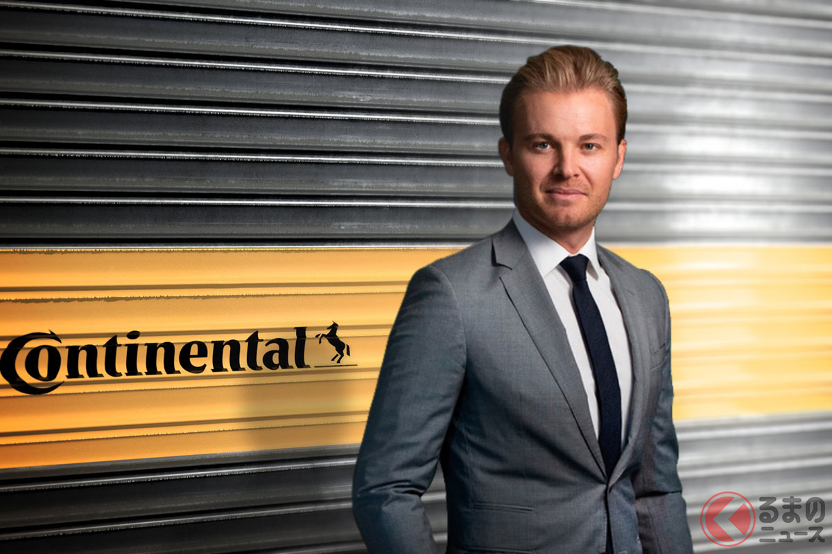 コンチネンタルタイヤの新ブランドアンバサダー、ニコ・ロズベルグ氏のイメージ